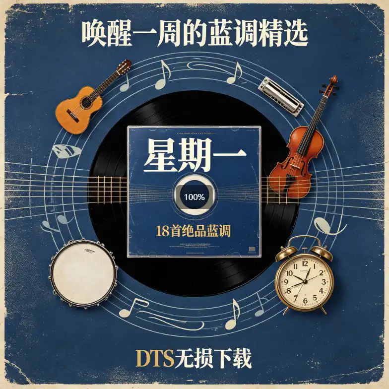 18首绝品蓝调《星期一》DTS无损下载  唤醒一周的蓝调精选